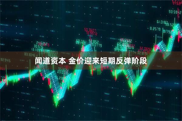 闻道资本 金价迎来短期反弹阶段